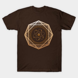 Golden Solar System Festival, Sacred Geometry, EDM, Yoga, Meditation T-Shirt